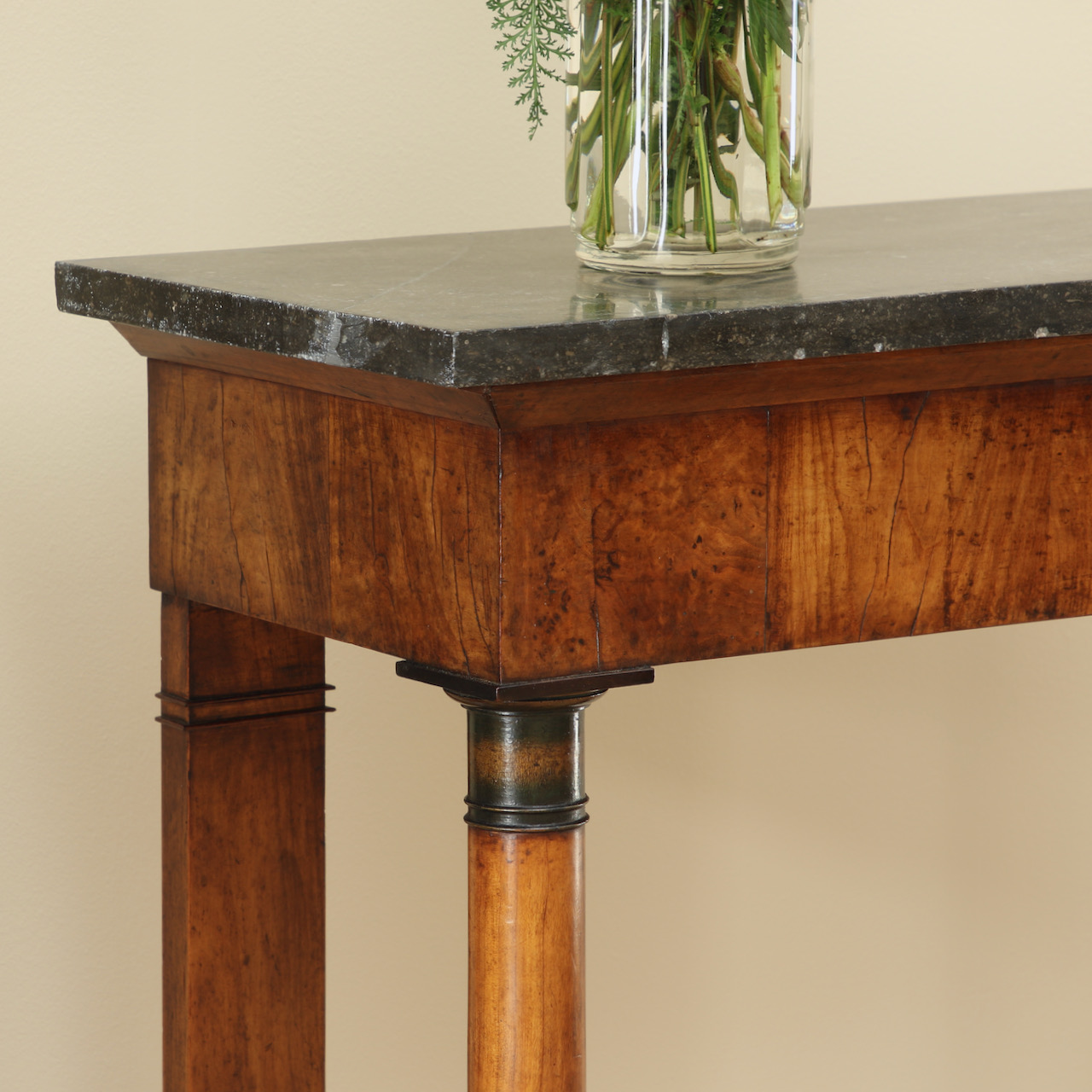 Walnut Empire Console